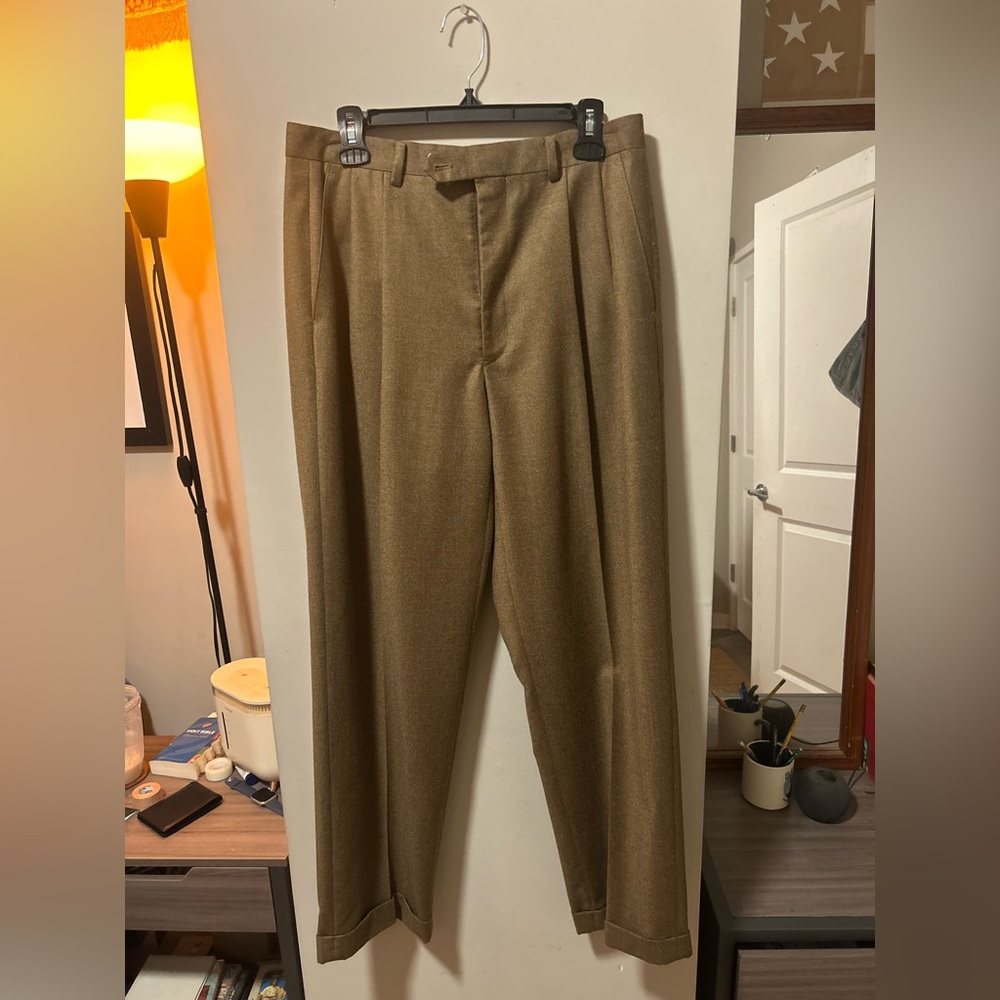 Lauren Ralph Lauren Total Comfort Dress Pants 100% Wool and cashmere